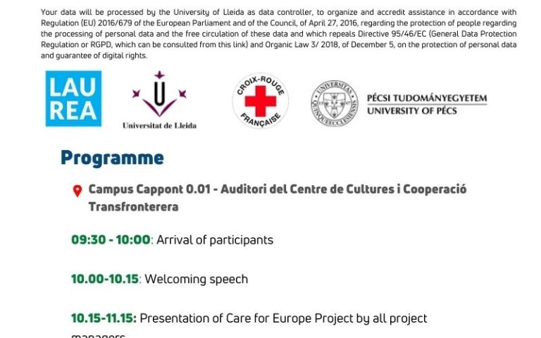 Invitación Care for Europe Project (1)